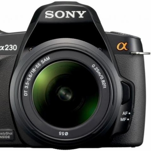 Продам зеркальный фотоапарат Sony DSLR-A230 Kit 18-55mm